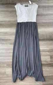 Lou And Grey Maxi Dress Size XS NWT Slinky Soft Bow Tie Back N10