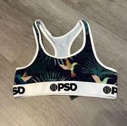 PSD Humming Palms Sports Bra NWT Size Small