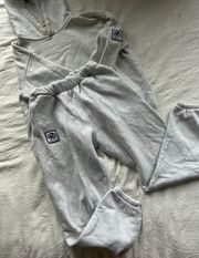 Heather Grey Sweat-set