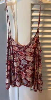 Floral Print Tank Top