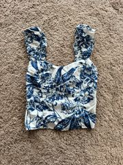 Abercrombie Floral Tank