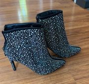 Sequined High Heel Boots