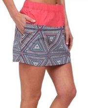 Patagonia Baggies Chevron print mini skirt