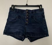 High Waisted Jean Shorts