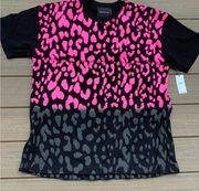 NWT Neon Leopard Spirit Jersey size M