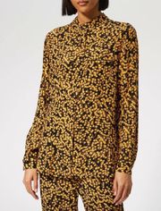 GOLDSTONE FLORAL CREPE ​SHIRT