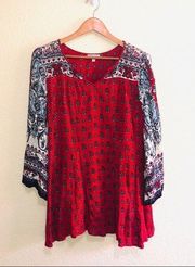 Patrons of Peace Boho Tunic Dress