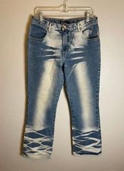 No Boundaries | Regular/Light Acid Wash Bootcut Jean Size Junior 11 Y2K 2000s