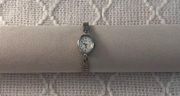 Vintage Dainty Silver Bracelet Watch