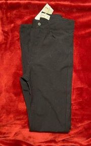 wide leg black pants