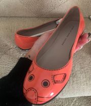 MarcbyMarcJacobs patent Mouse Ballet Flats Heaven Sz36