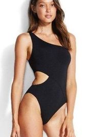 💕SEAFOLLY💕 Flashback Monroe One Piece Black