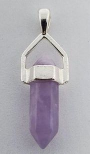 Amethyst Crystal Pendant