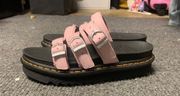 Pink Doc Martens Sandals