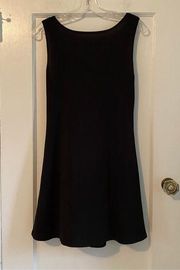 Kenneth Cole Reaction Size Small Black Swing Dress Wedding Guest