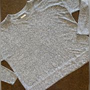 Lucky Brand Heather Grey Sweater Sweatshirt - size XL