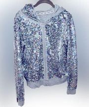 PINK - Victoria's Secret  VS PINK Fashion Show 2013 Sequined Hoodie - Size Medium