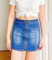 Blue Spice Denim Skirt