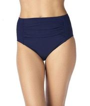 Penbrooke Swimsuits Tummy Control Swim Bottom Navy Blue