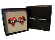 NIB DISNEY X BAUBLEBAR MICKEY MINNIE EARRINGS