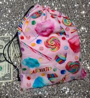 Candy Cane Sweet Treats Money Bag Kawaii Pink Cupcake wallet Y2K