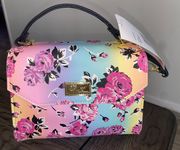 Tie Dye Floral Tote Purse