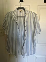 Stripe Button Down Top