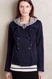 Hei Hei Navy Blue Double Breasted Jacket - S