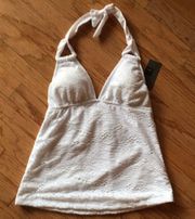 Mossimo white swim top. Xs