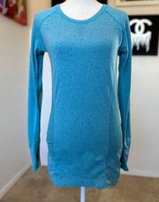 Zella Long Athletic Top in Teal