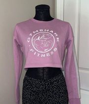 Gymshark  Legacy Fitness Cropped Sweater Sz Small