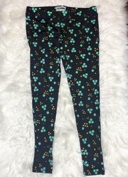 new tipsy elves shamrock st pattys leggings large