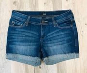 A.n.a Raw hem Jean cuff shorts size 4