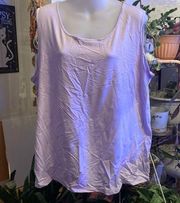 LIZ Claiborne Lavender Tank Top Size XL