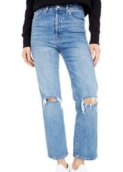 NWT BLANKNYC The Baxter Ribcage Straight Leg Jeans