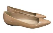 J.Crew Nude Beige Pointed Toe Flats size 6