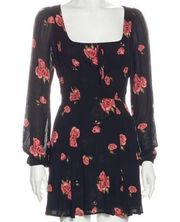 !Sleeves Removed! Floral Mini Dress