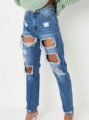 Riot high rise mom jeans size 0