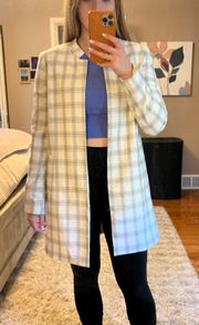 Plaid Business Blazer