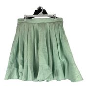 Torrid Women's Flared Eyelet Mini Circle Pleated Skirt Size 10