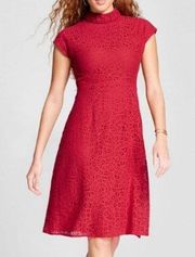 Mossimo lace dress ruched neck detail