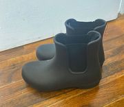 Black Rain Booties