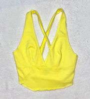 Women’s  Yellow Tank top size Adult Small