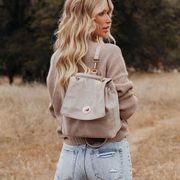 JANINE BACKPACK - DOVE GREY