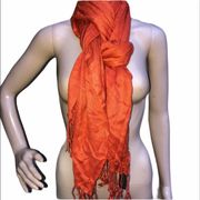 Apt. 9 soft fringed scarf