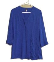 𝅺ltd Blue Blouse. NWOT. Size XS