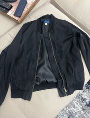 Black Bomber Jacket