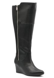 👢NEW  Madrona Tall Shaft Stretch Knee High Wedge Boots 👢