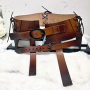 Authentic TOM FORD Rare RUNWAY Corset Strappy Brown Belt