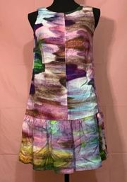 Womens Dress Size Small Paint Stroke Sundress